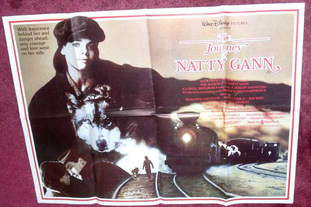 JOURNEY OF NATTY GANN, THE: UK Quad Film Poster JOURNEY OF NATTY GANN, THE: UK Quad Film Poster