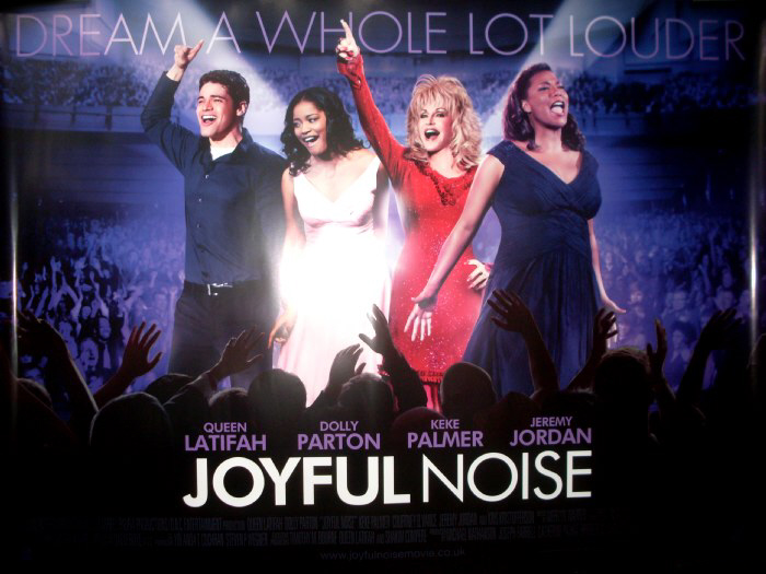 JOYFUL NOISE: UK Quad Film Poster