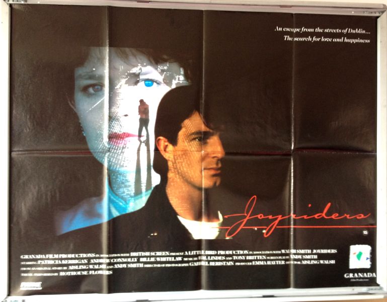Cinema Poster: JOYRIDERS 1989 (Quad) Jim Bartley Andrew Connolly Cinema Poster: JOYRIDERS 1989 (Quad) Jim Bartley Andrew Connolly
