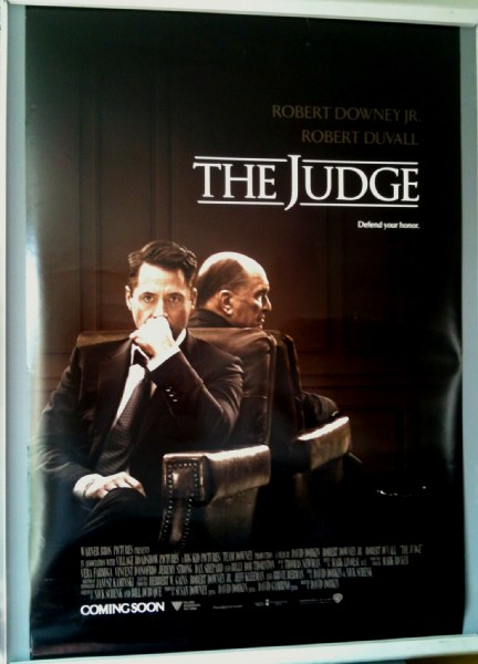 Cinema Poster: JUDGE, THE 2014 (One Sheet) Robert Downey Jr. Robert Duvall Cinema Poster: JUDGE, THE 2014 (One Sheet) Robert Downey Jr. Robert Duvall