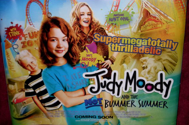 JUDY MOODY AND THE NOT BUMMER SUMMER: One Sheet Film Poster JUDY MOODY AND THE NOT BUMMER SUMMER: One Sheet Film Poster