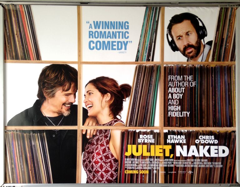 Cinema Poster: JULIET, NAKED 2018 (Quad) Ethan Hawke Chris O'Dowd Rose Byrne