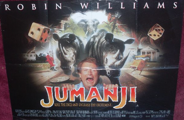 JUMANJI: Main UK Quad Film Poster