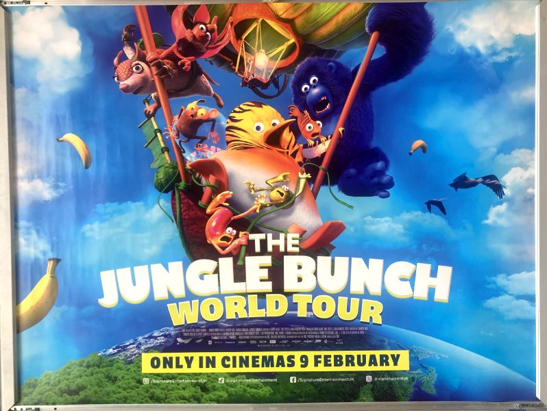 Cinema Poster: JUNGLE BUNCH WORLD TOUR, THE 2023 (Quad) Gauthier Battoue Cinema Poster: JUNGLE BUNCH WORLD TOUR, THE 2023 (Quad) Gauthier Battoue