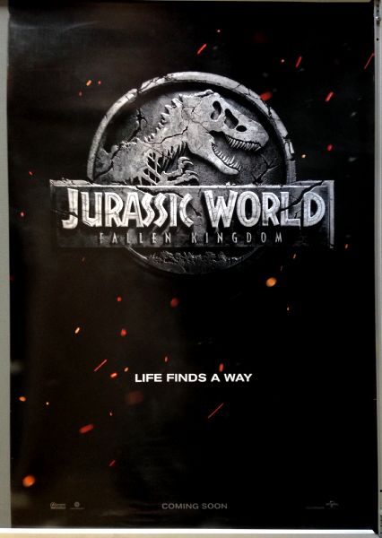 Cinema Poster: JURASSIC WORLD FALLEN KINGDOM 2018 (Advance One Sheet)