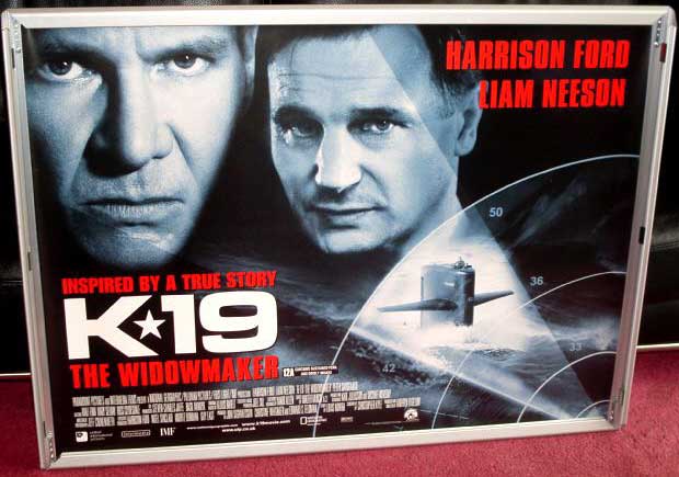 K-19 THE WIDOWMAKER: Main UK Quad Film Poster