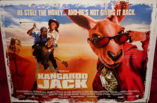 KANGAROO JACK: UK Quad Film Poster