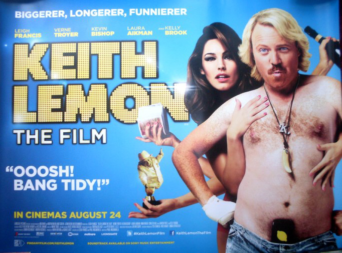 KEITH LEMON THE FILM: UK Quad Film Poster KEITH LEMON THE FILM: UK Quad Film Poster