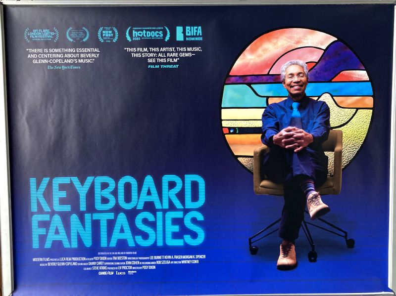 Cinema Poster: KEYBOARD FANTASIES 2019 (Quad) Nick Dourado Beverly Glenn-Copeland