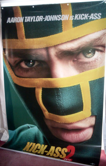 KICK-ASS 2: Aaron Taylor-Johnson/Kick-Ass Cinema Banner KICK-ASS 2: Aaron Taylor-Johnson/Kick-Ass Cinema Banner