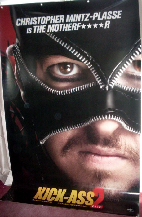 KICK-ASS 2: Christopher Mintz-Plasse/The Mother***ker Cinema Banner KICK-ASS 2: Christopher Mintz-Plasse/The Mother***ker Cinema Banner