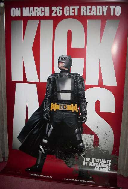 KICK-ASS: Big Daddy Character Cinema Banner KICK-ASS: Big Daddy Character Cinema Banner