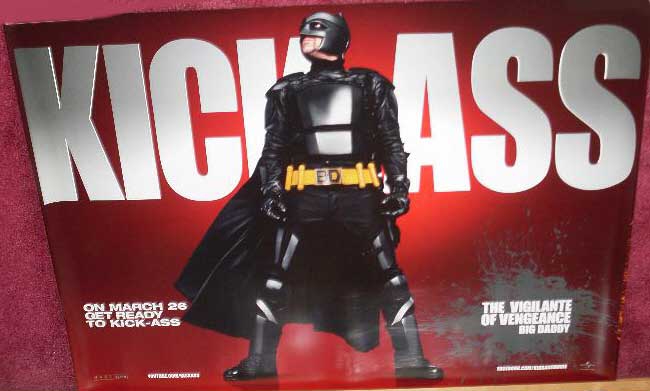 KICK-ASS: Big Daddy UK Quad Film Poster