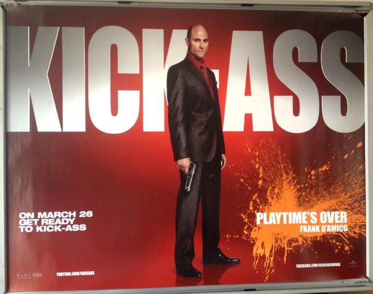 KICK-ASS: Frank D'Amico UK Quad Film Poster KICK-ASS: Frank D'Amico UK Quad Film Poster