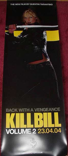 KILL BILL VOLUME 2: Thai Cinema Banner