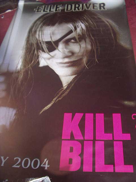 KILL BILL VOLUME 2: Elle Driver/Daryrl Hannah Thai Cinema Banner