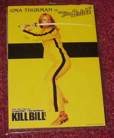 KILL BILL VOLUME 1: Set of 4 Postcards