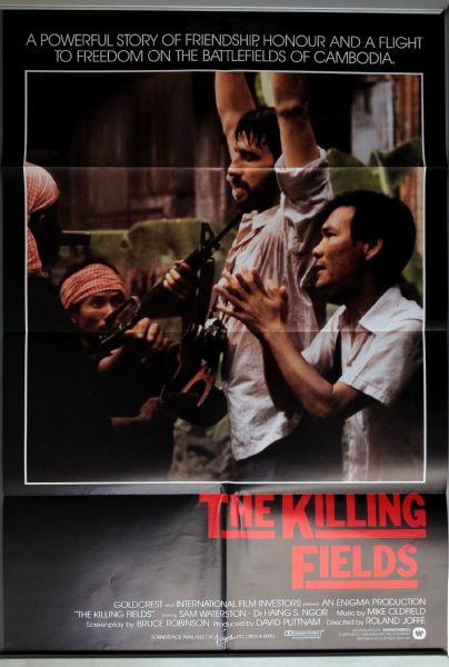 Cinema Poster: KILLING FIELDS, THE 1984 (One Sheet) Sam Waterston Haing S. Ngor