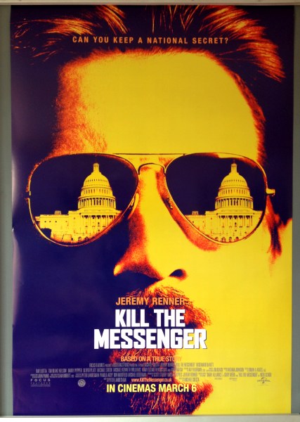 Cinema Poster: KILL THE MESSENGER 2015 (One Sheet) Jeremy Renner Robert Patrick