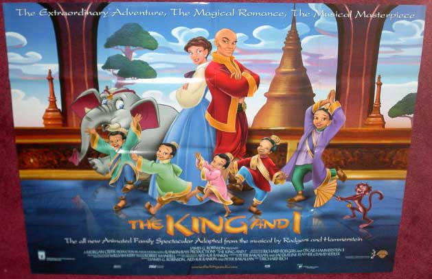 KING AND I, THE: UK Quad Film Poster KING AND I, THE: UK Quad Film Poster