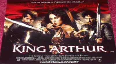 KING ARTHUR: Main Mini Quad Film Poster