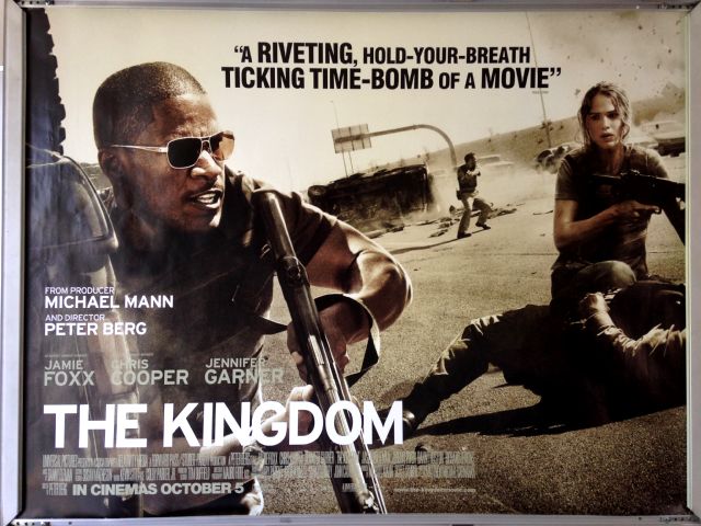 CInema Poster: KINGDOM, THE 2007 (Main Quad) Jamie Foxx Jennifer Garner CInema Poster: KINGDOM, THE 2007 (Main Quad) Jamie Foxx Jennifer Garner