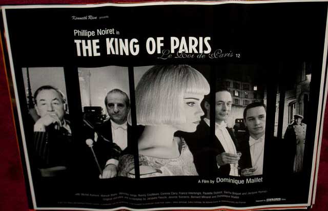 KING OF PARIS, THE (LE ROI DE PARIS): UK Quad Film Poster