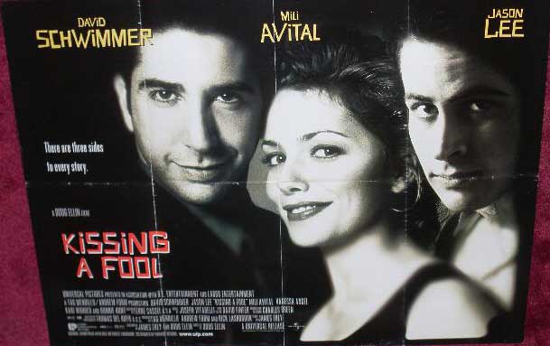 KISSING A FOOL: Main UK Quad Film Poster