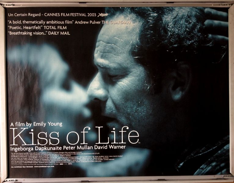 Cinema Poster: KISS OF LIFE 2004 (Quad) Ingeborga Dapkunaite Peter Mullan