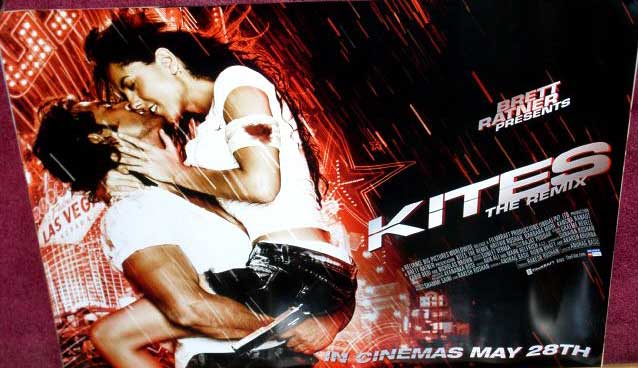 KITES THE REMIX: Main UK Quad Film Poster KITES THE REMIX: Main UK Quad Film Poster