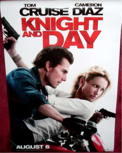 KNIGHT AND DAY: Main One Sheet Film Poster KNIGHT AND DAY: Main One Sheet Film Poster