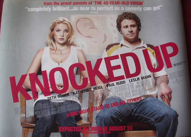 KNOCKED UP: Main UK Quad Film Poster