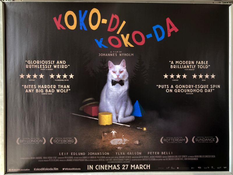 Cinema Poster: KOKO-DI KOKO-DA 2019 (Quad) Leif Edlund Ylva Gallon