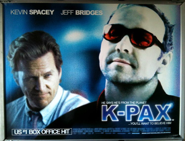 K-PAX: UK Quad Film Poster K-PAX: UK Quad Film Poster