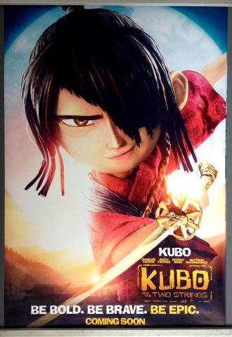 Cinema Poster: KUBO AND THE TWO STRINGS 2016 (Kubo One Sheet) Charlize Theron Matthew McConaughey Cinema Poster: KUBO AND THE TWO STRINGS 2016 (Kubo One Sheet) Charlize Theron Matthew McConaughey