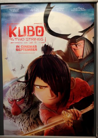 Cinema Poster: KUBO AND THE TWO STRINGS 2016 (Main One Sheet) Charlize Theron Matthew McConaughey Cinema Poster: KUBO AND THE TWO STRINGS 2016 (Main One Sheet) Charlize Theron Matthew McConaughey