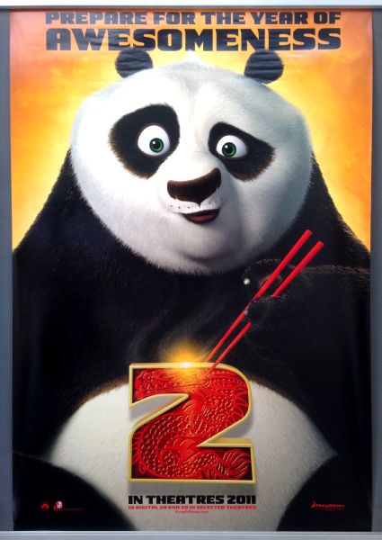 Cinema Poster: KUNG FU PANDA 2 2011 (Advance One Sheet) Jack Black