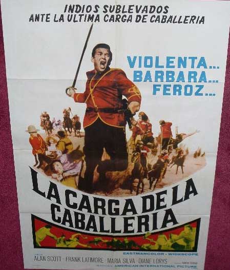 LA CARGA DE LA CABALLERIA: Argentinian Film Poster LA CARGA DE LA CABALLERIA: Argentinian Film Poster