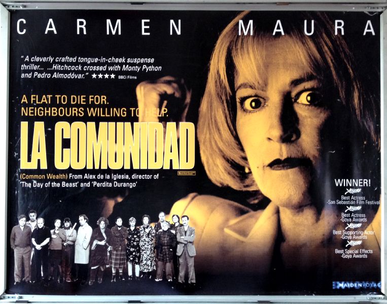 Cinema Poster: LA COMUNIDAD (COMMON WEALTH) 2003 (Quad) Carmen Maura Cinema Poster: LA COMUNIDAD (COMMON WEALTH) 2003 (Quad) Carmen Maura