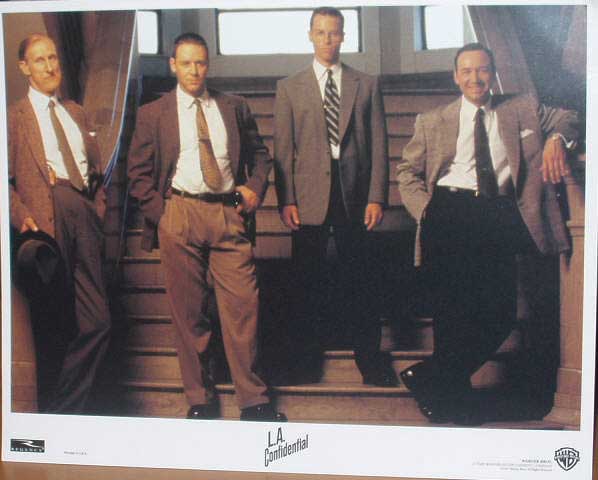 LA CONFIDENTIAL: Lobby Card (Group on Stairs)