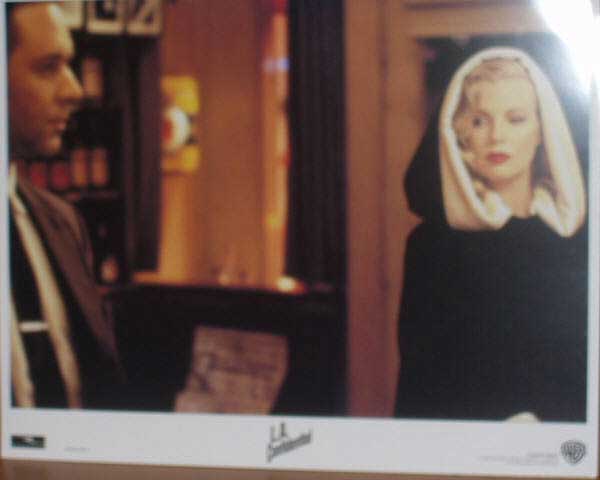 LA CONFIDENTIAL: Lobby Card (Wendell White/Lynn Bracken Standing)