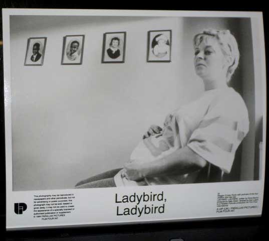 LADYBIRD, LADYBIRD: Publicity Still 22 Chrissy Rock on Chair LADYBIRD, LADYBIRD: Publicity Still 22 Chrissy Rock on Chair
