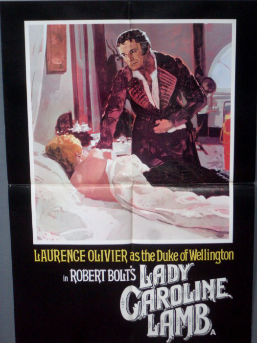 LADY CAROLINE LAMB: Laurence Olivier Double Crown Film Poster LADY CAROLINE LAMB: Laurence Olivier Double Crown Film Poster