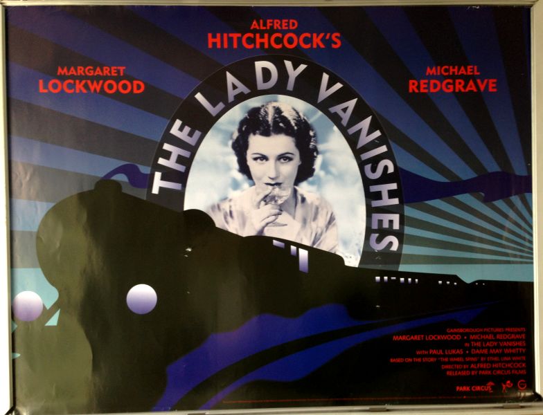 Cinema Poster: LADY VANISHES, THE 1939 (50th Anniversary Quad) Alfred Hitchcock Cinema Poster: LADY VANISHES, THE 1939 (50th Anniversary Quad) Alfred Hitchcock