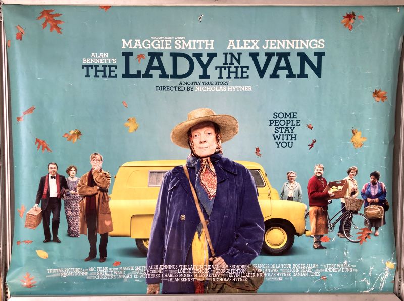 Cinema Poster: LADY IN THE VAN, THE 2015 (Main Quad) Maggie Smith Jim Broadbent Cinema Poster: LADY IN THE VAN, THE 2015 (Main Quad) Maggie Smith Jim Broadbent