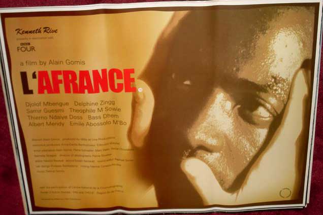 L'AFRANCE: UK Quad Film Poster