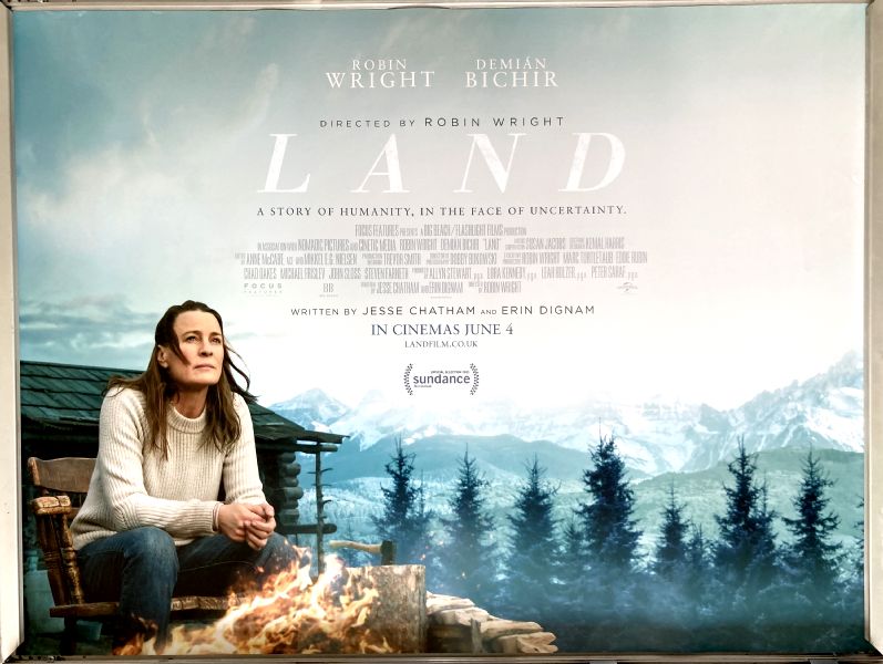 Cinema Poster: LAND 2021 (Quad) Robin Wright Demin Bichir Kim Dickens