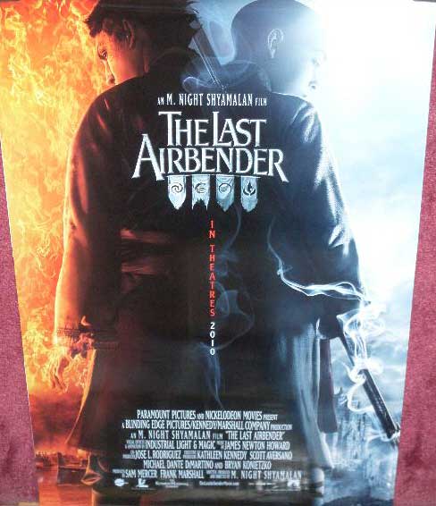 LAST AIRBENDER, THE: Advance One Sheet Film Poster LAST AIRBENDER, THE: Advance One Sheet Film Poster