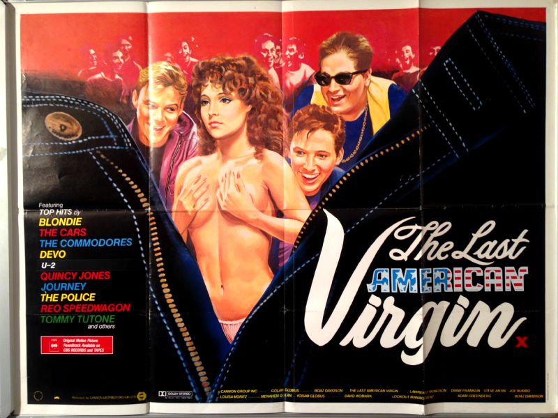 Cinema Poster: LAST AMERICAN VIRGIN, THE 1982 (Quad) Steve Antin Diane Franklin