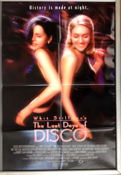 Cinema Poster: LAST DAYS OF DISCO, THE 1998 (One Sheet) Chloë Sevigny Cinema Poster: LAST DAYS OF DISCO, THE 1998 (One Sheet) Chloë Sevigny